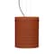 Besa Lighting Tamburo 8 Cable Pendant, Cherry, Bronze Finish, 1x100W Incandescent 1KG-4006CH-BR - alternate 1